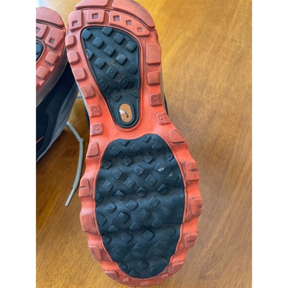 Nike Air Max Men's Sneakers Sz 6.5 Gray & Orange Vintage Vibes 2010 - Picture 12 of 16